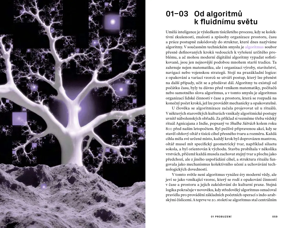 Dvoustrana 01–03 Od algoritmů k fluidnímu světu