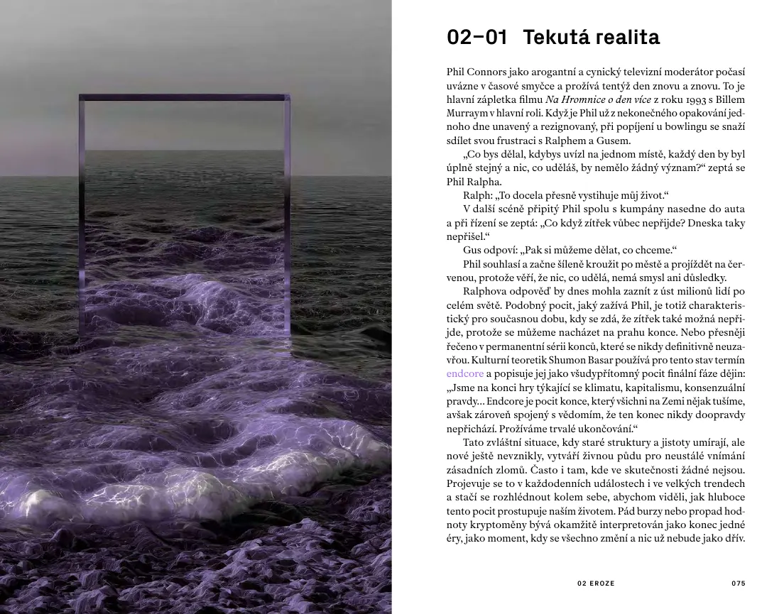 Dvoustrana 02–01 Tekutá realita